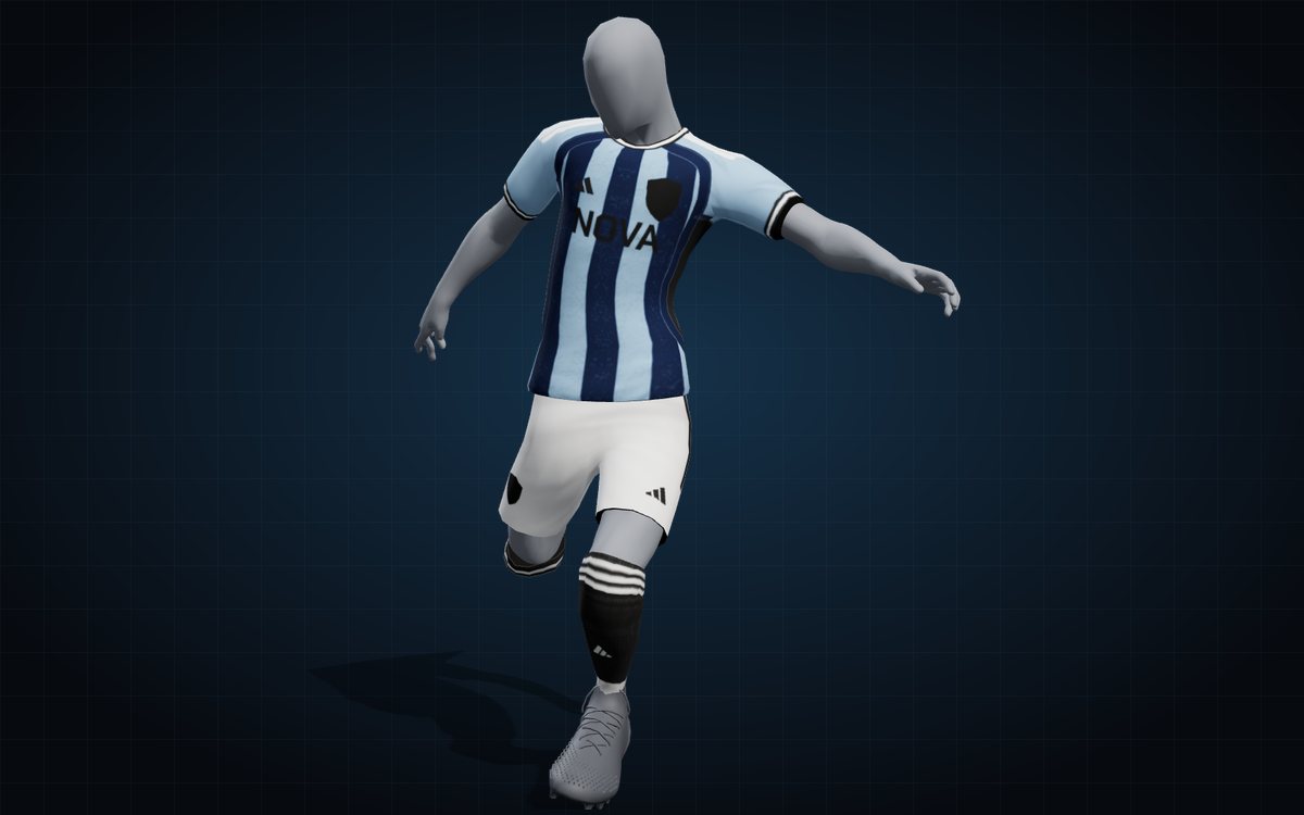 Kit on a 3D player from the tutorial